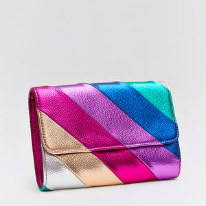 Buonarotti Tas Multicolor Fuchsia Metallic