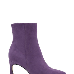 AZAREY Enkellaarsjes Lila Suedine Lederen Voetbed