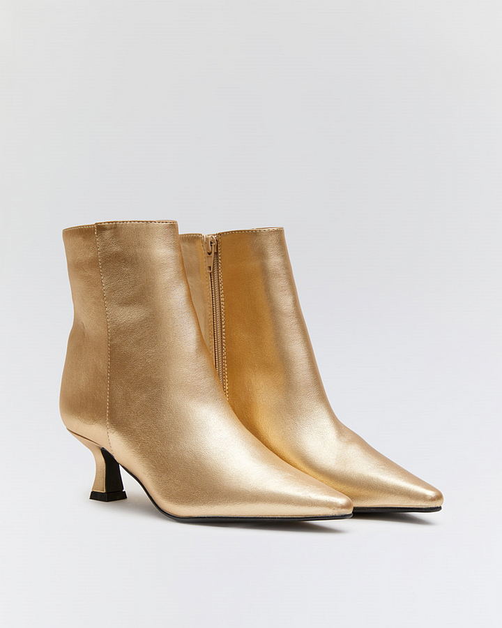 Buonarotti Enkellaarsjes Goud Leatherlook