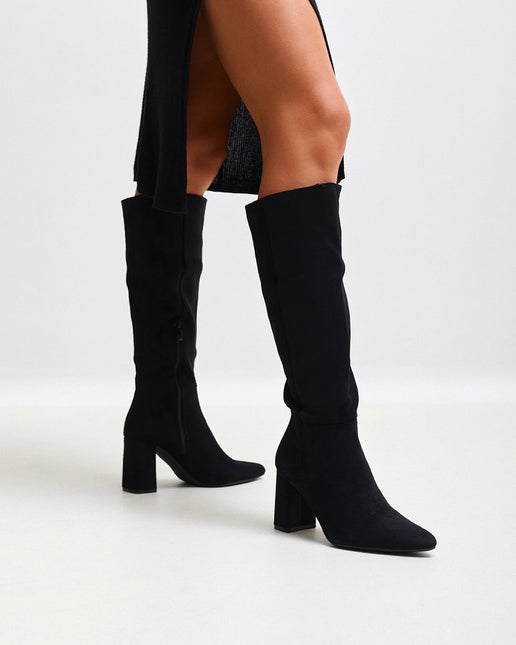 Buonarotti Laarzen Zwart suedine