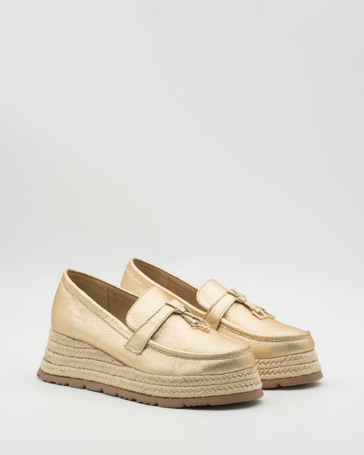 Buonarotti Loafers Goud Sleehak