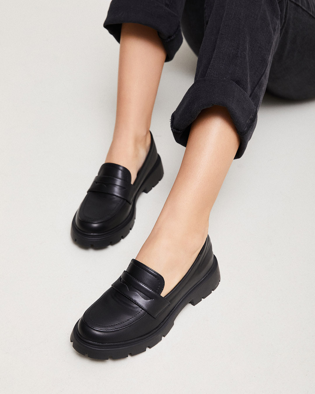 Buonarotti Loafers Zwart PU
