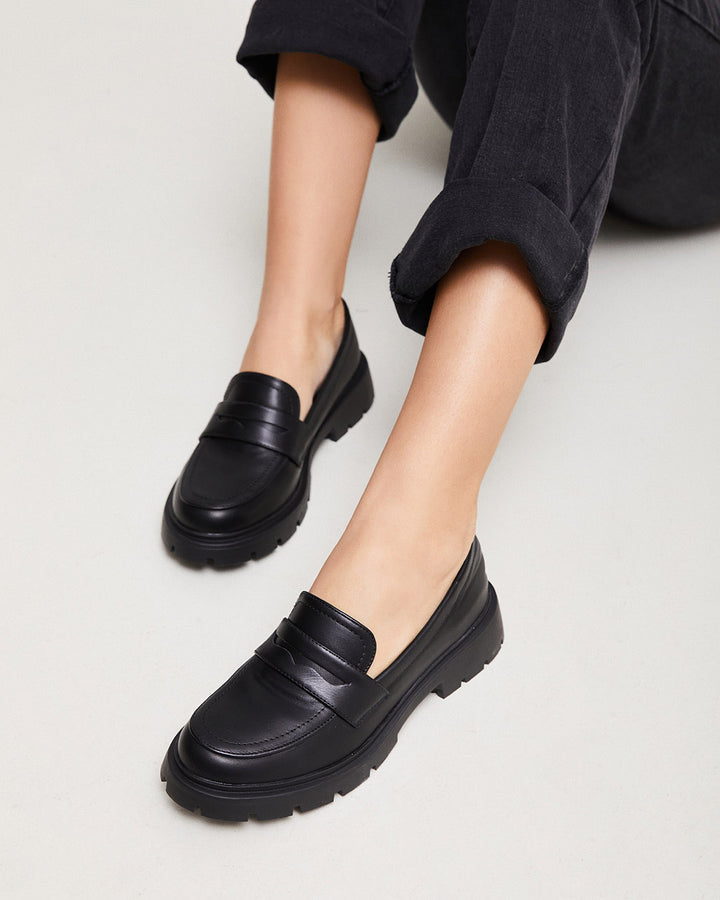 Buonarotti Loafers Zwart PU