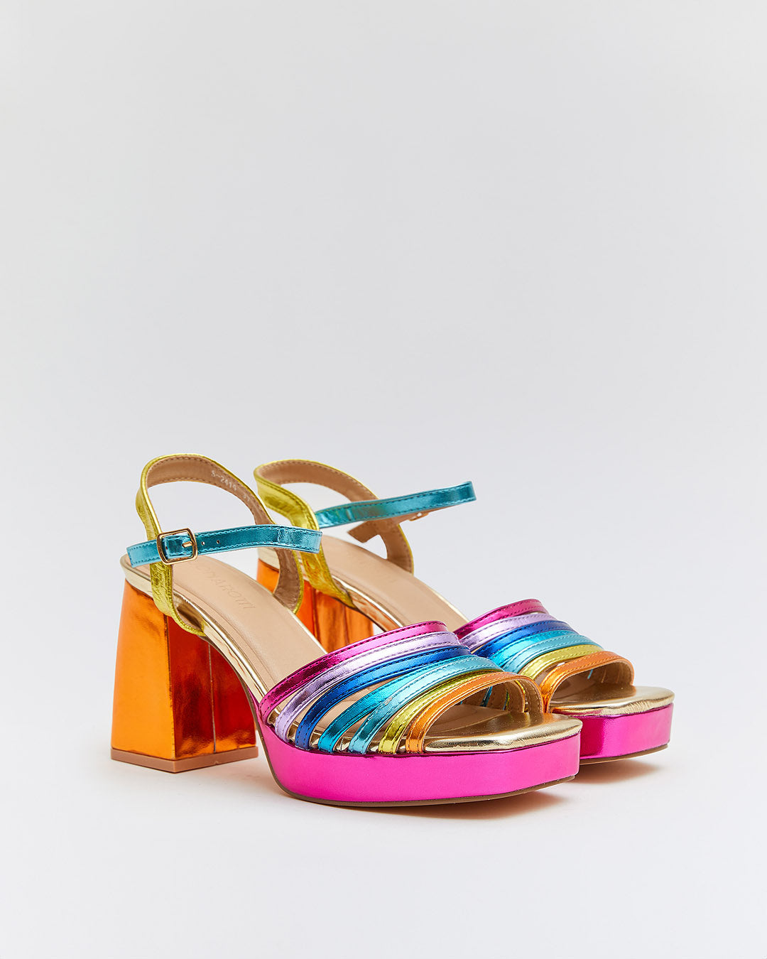 Buonarotti Platform Sandalen Colors Blokhak