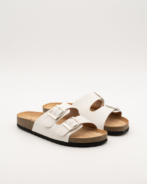 Buonarotti Sandalen Wit Gespen