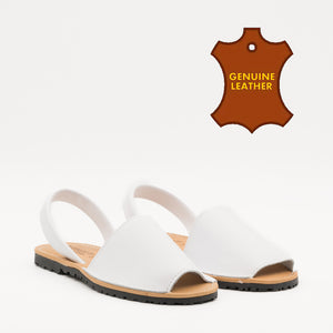 Buonarotti Sandalen Wit Leer