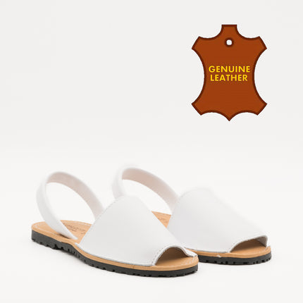 Buonarotti Sandalen Wit Leer