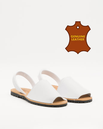 Buonarotti Sandalen Wit Leer
