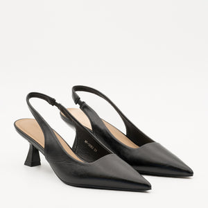 Buonarotti Slingback Heels Zwart