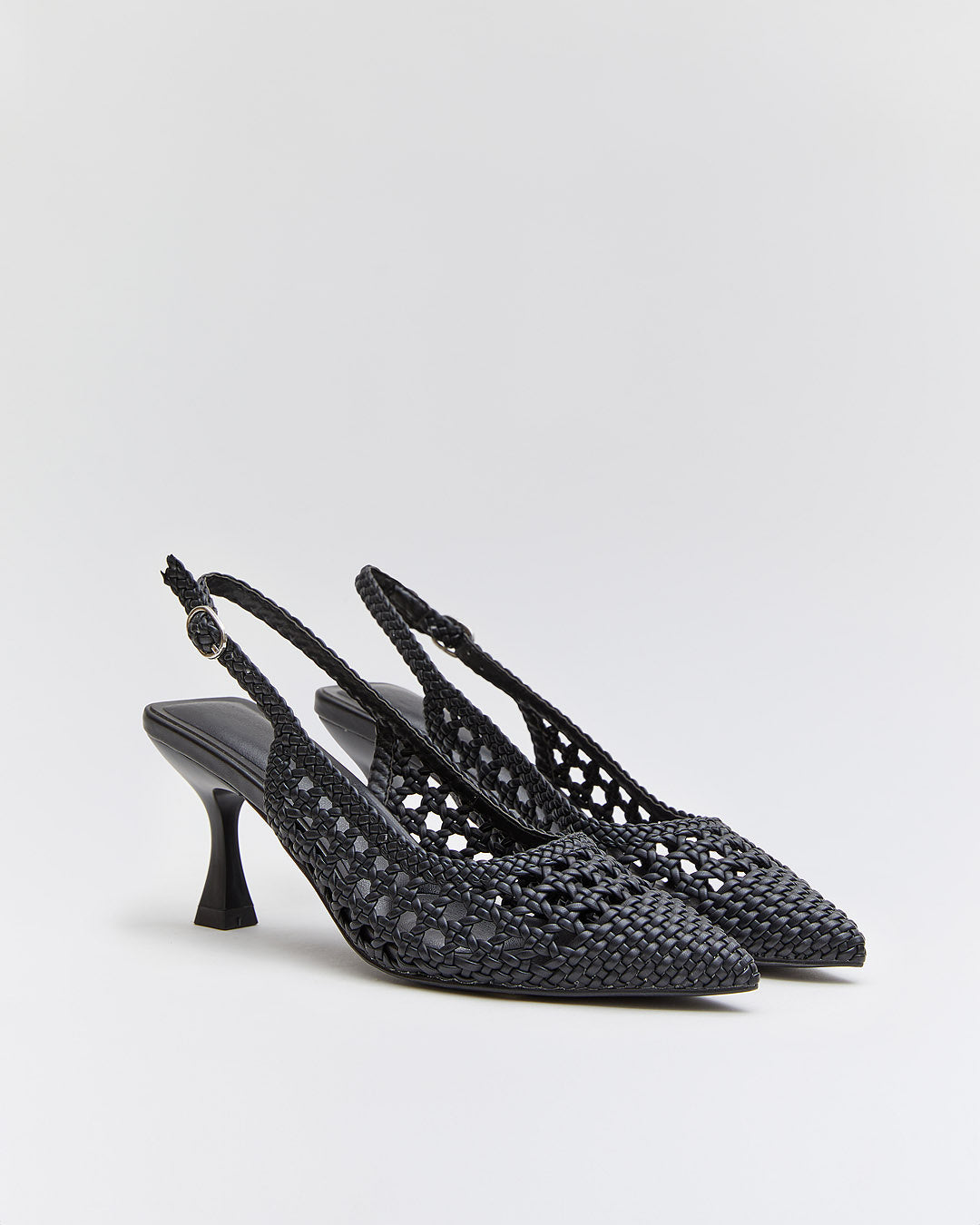Buonarotti Slingback Zwart Open