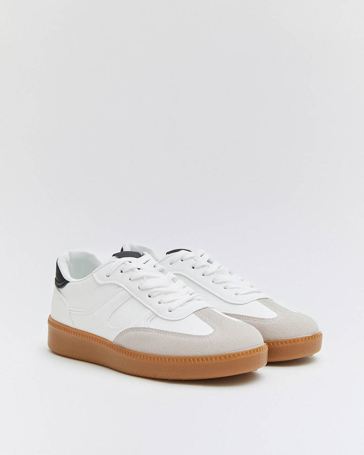 Buonarotti Sneakers Wit Samba Zwart