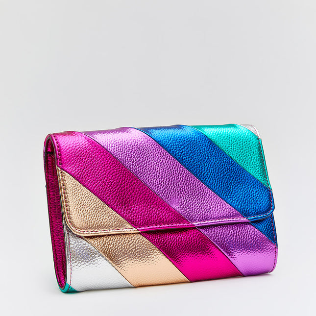 Buonarotti Tas Multicolor Fuchsia Metallic