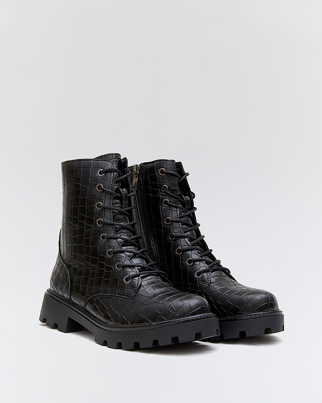Buonarotti Veterboots Zwart Croc