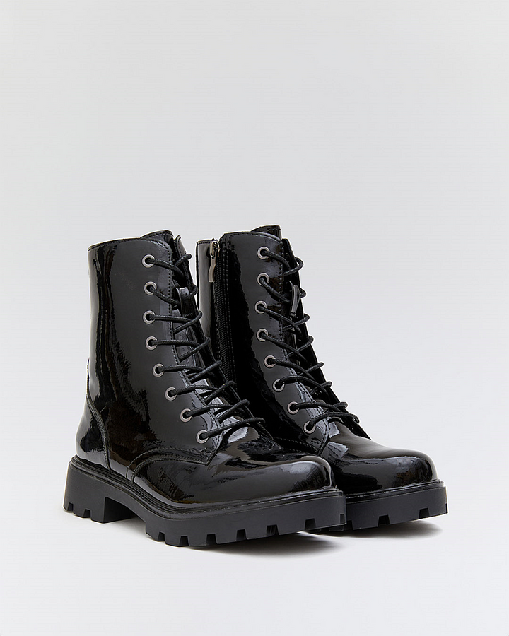 Buonarotti Veterboots Zwart Lak
