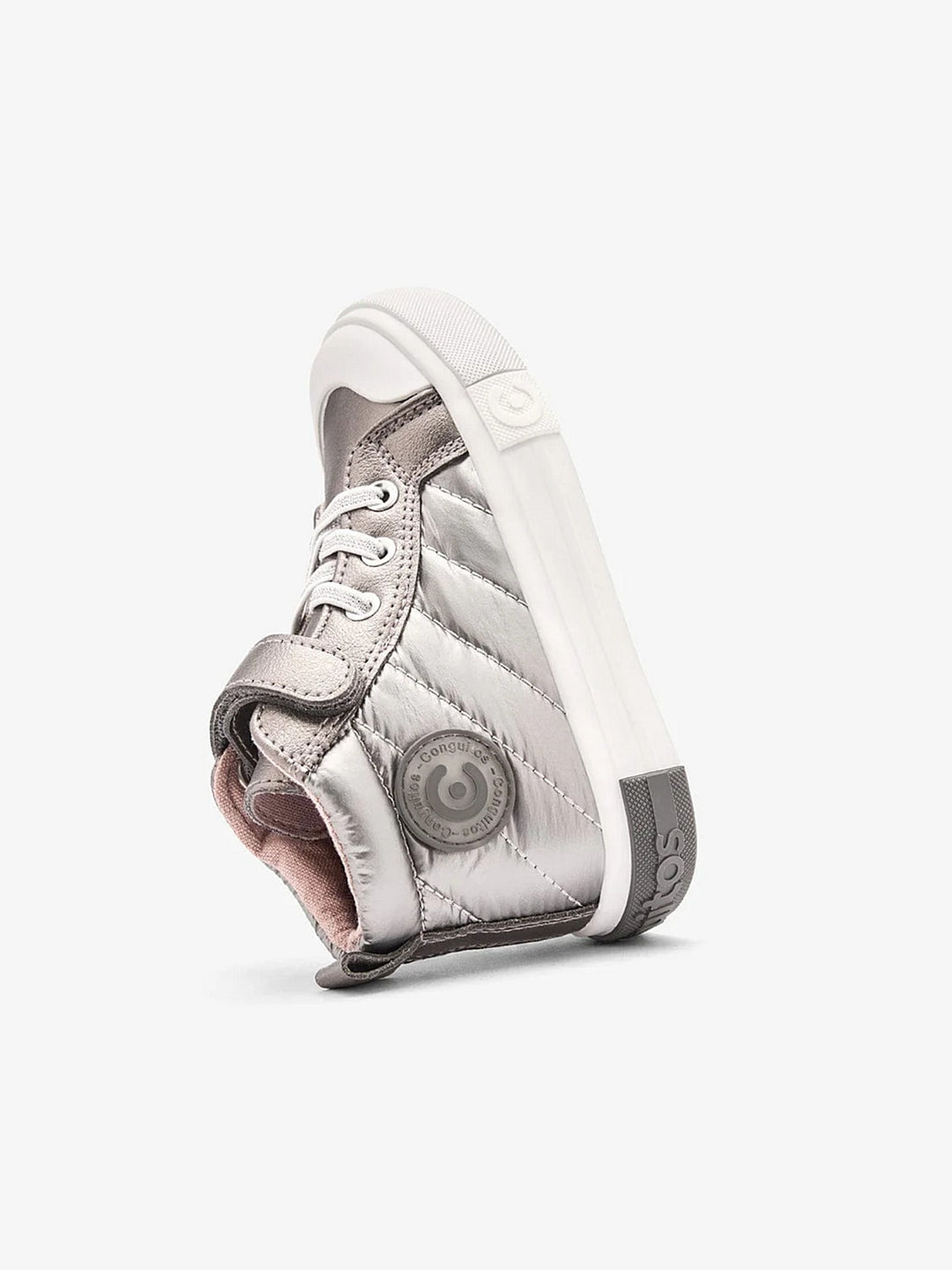 Conguitos Hoge Sneakers Meisjes Zilver