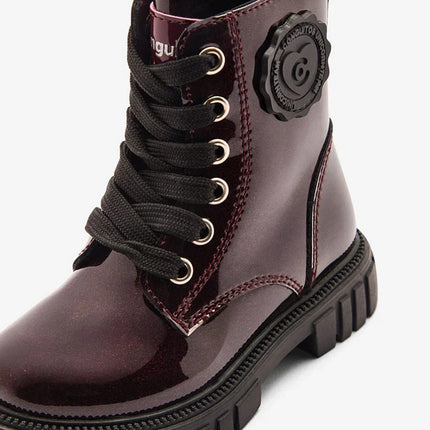Conguitos Veterboots Meisjes Burgundy Lak