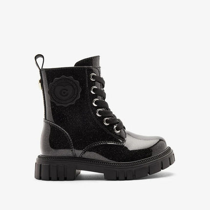 Conguitos Veterboots Meisjes Zwart Lak