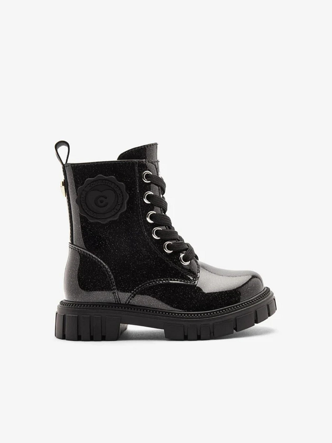 Conguitos Veterboots Meisjes Zwart Lak