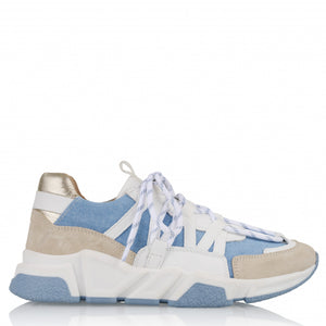 DWRS The label DWRS sneakers blauw LOS ANGELES denim