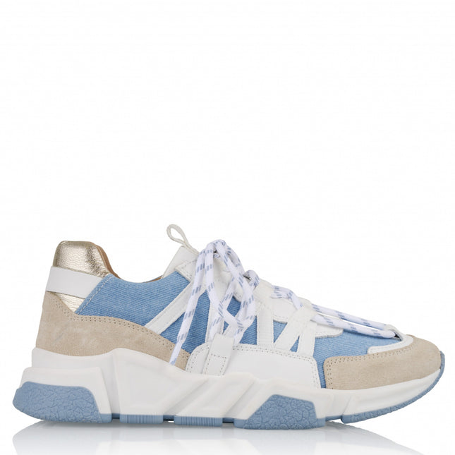 DWRS The label DWRS sneakers blauw LOS ANGELES denim