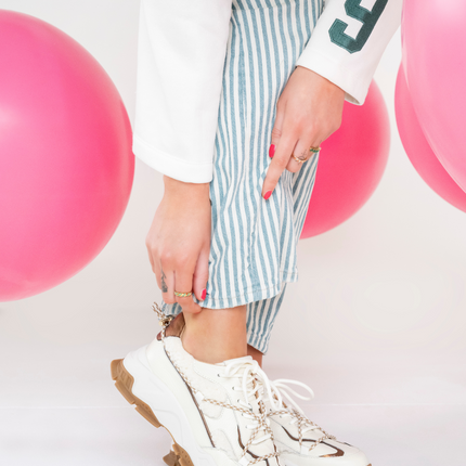 DWRS The label DWRS sneakers BONNEY teddy Off white / Bronze