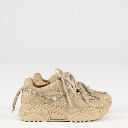 DWRS The label DWRS sneakers JUPITER Beige studs