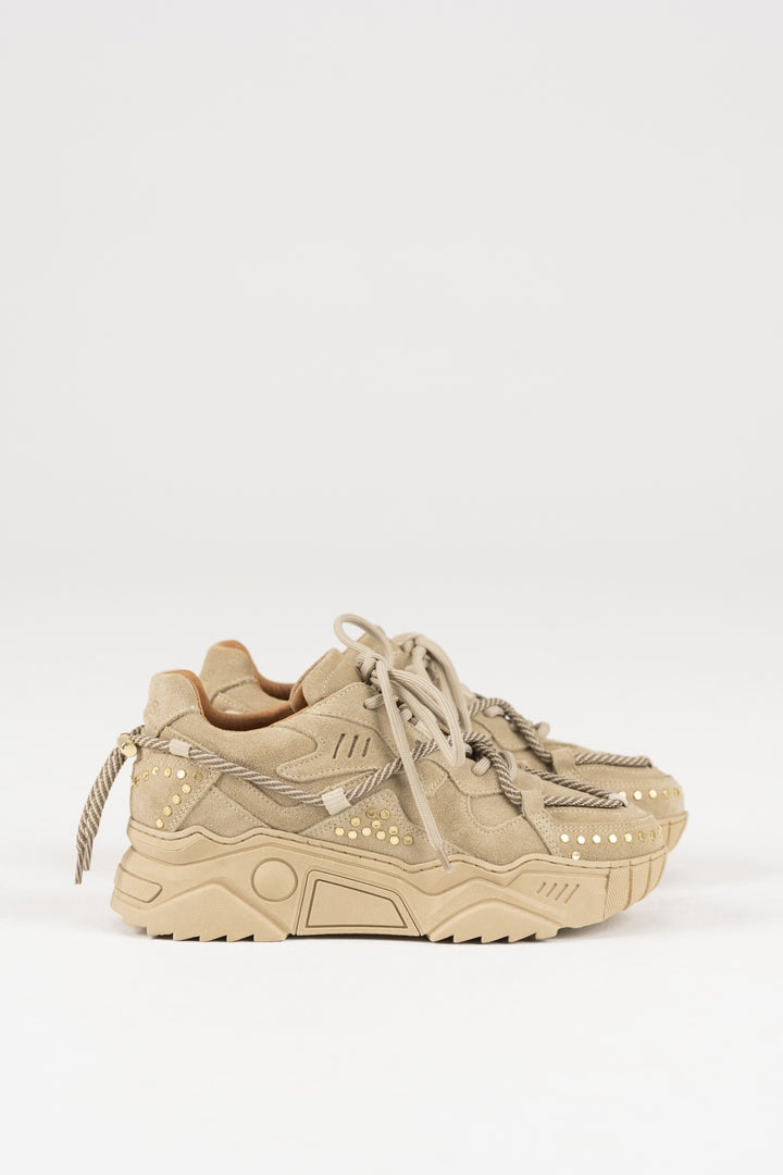 DWRS The label DWRS sneakers JUPITER Beige studs