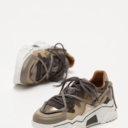 DWRS The label DWRS sneakers JUPITER Bruin Elefante / Smoke