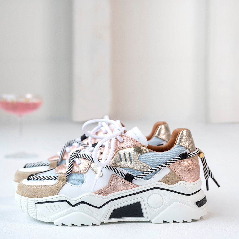 DWRS The label DWRS sneakers JUPITER Rosé Jeans