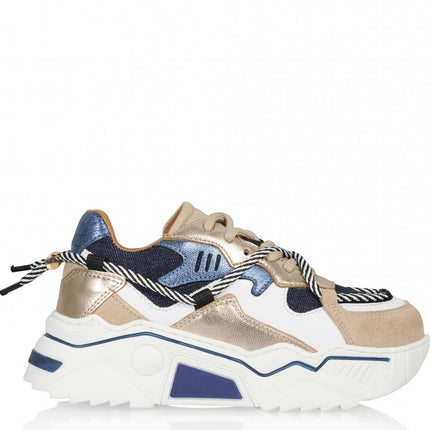 DWRS The label DWRS sneakers meisjes JUPITER denim Stone