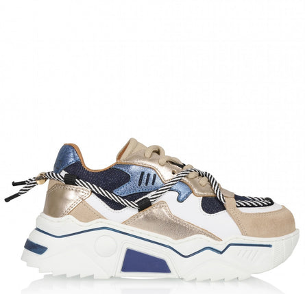 DWRS The label DWRS sneakers meisjes JUPITER denim Stone