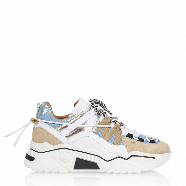 DWRS The label DWRS sneakers ORION denim Sand / Jeans