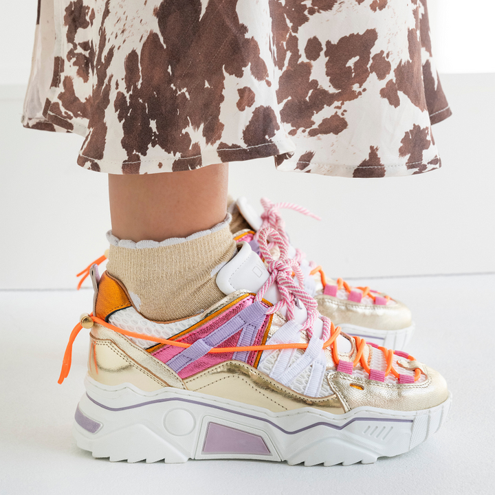 DWRS The label DWRS sneakers ORION metallic Champagne / Pink