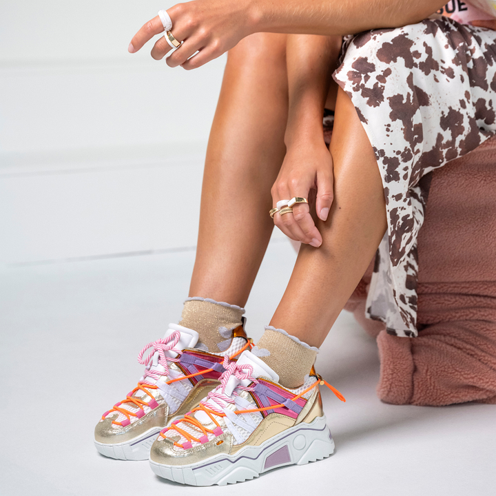 DWRS The label DWRS sneakers ORION metallic Champagne / Pink
