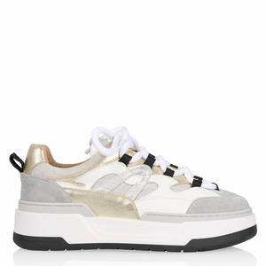 DWRS The label DWRS sneakers WALTON Denim Champagne Grijs