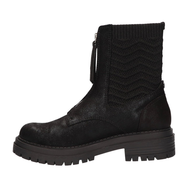 La Strada Boots Zwart Cracked Rits