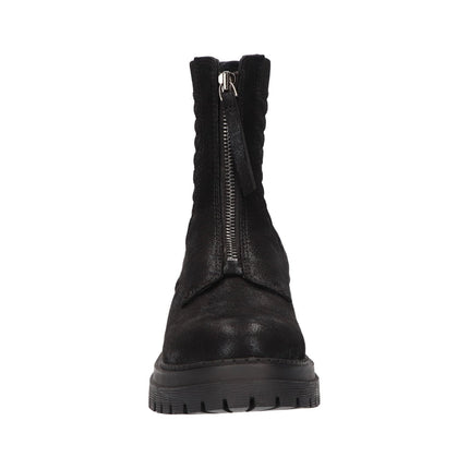 La Strada Boots Zwart Cracked Rits