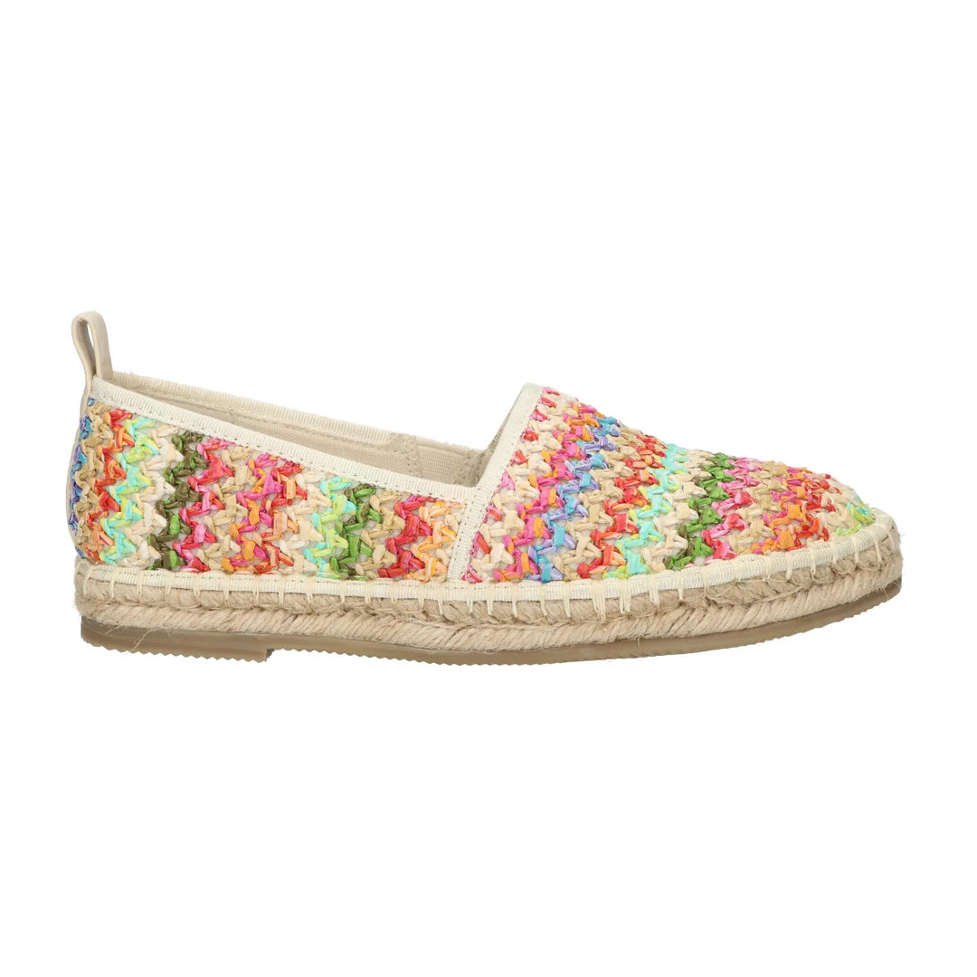 La Strada Espadrilles Mulicolor Canvas