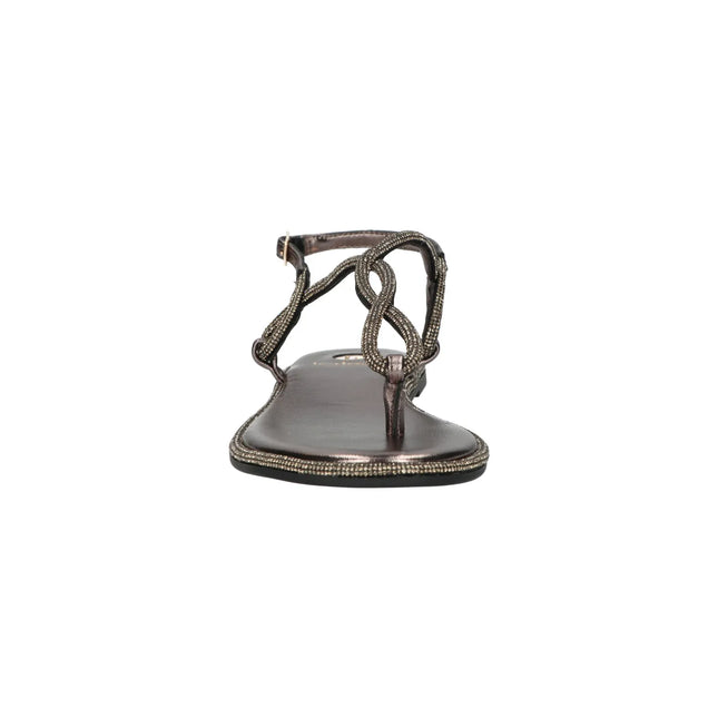 La Strada Sandalen Pewter Steentjes