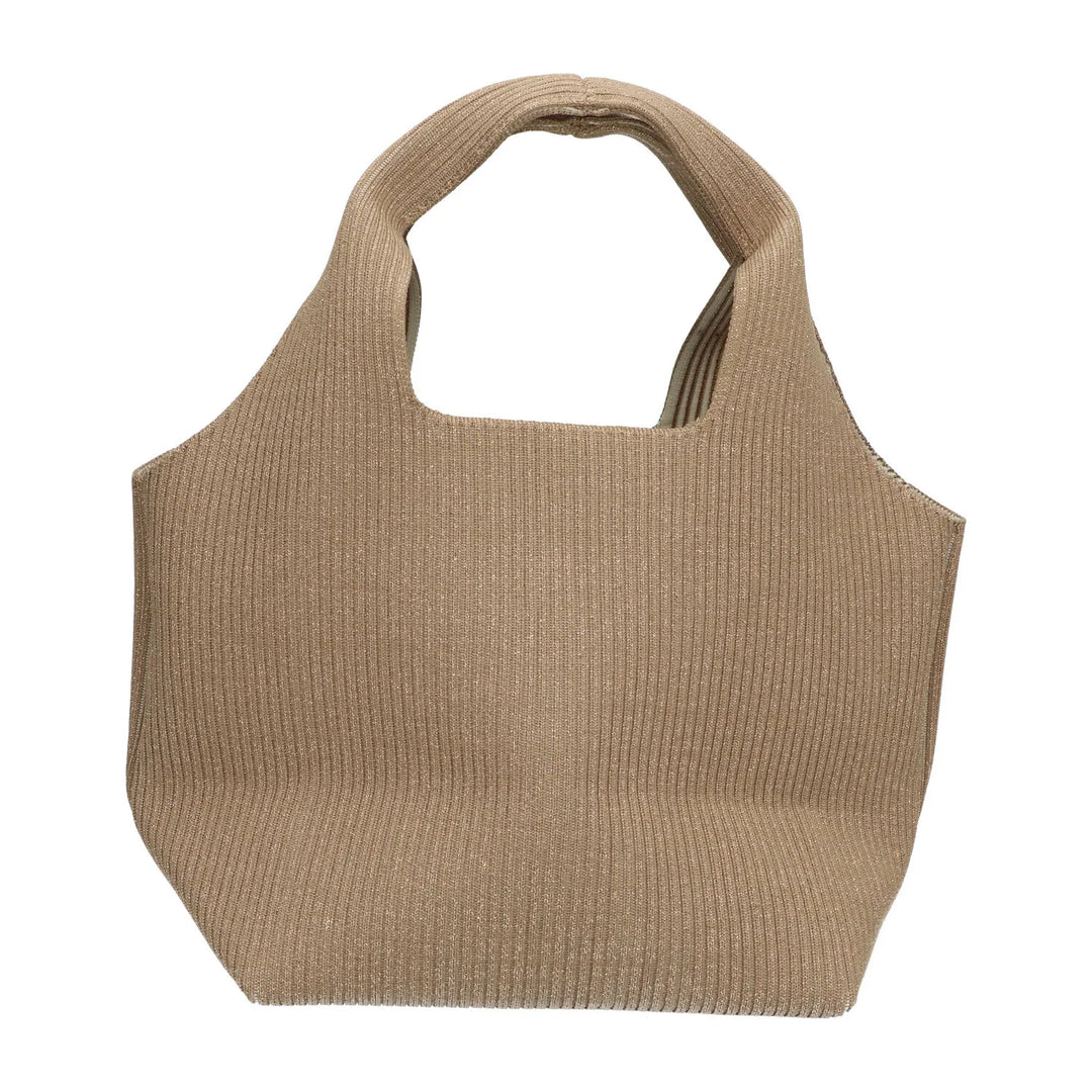 La Strada Tas Keet Knitted Goud