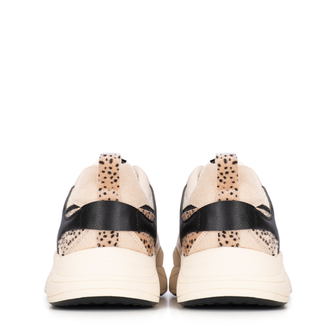 POSH by Poelman Sneakers Beige Caro Chunky