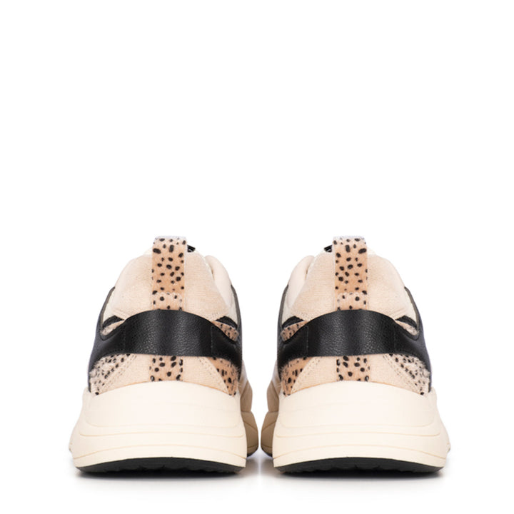 POSH by Poelman Sneakers Beige Caro Chunky