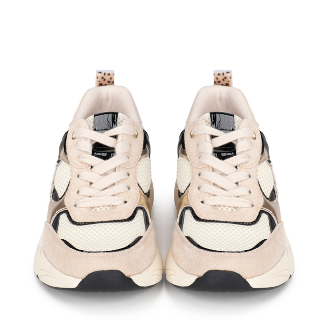 POSH by Poelman Sneakers Beige Caro Chunky