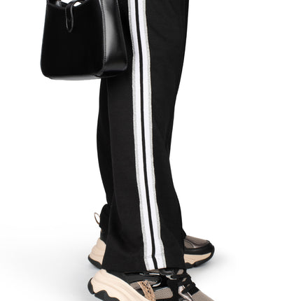 POSH by Poelman Sneakers Zwart GIGI Beige Combi