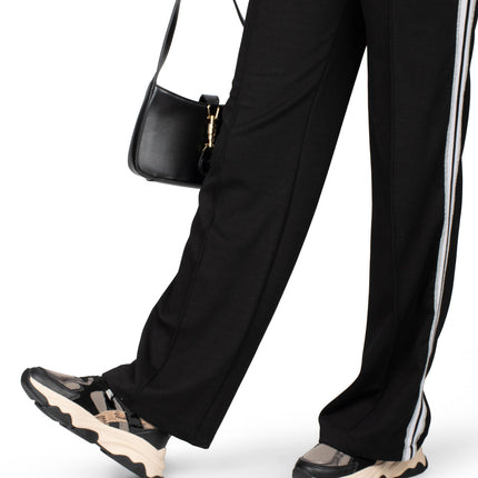 POSH by Poelman Sneakers Zwart GIGI Beige Combi