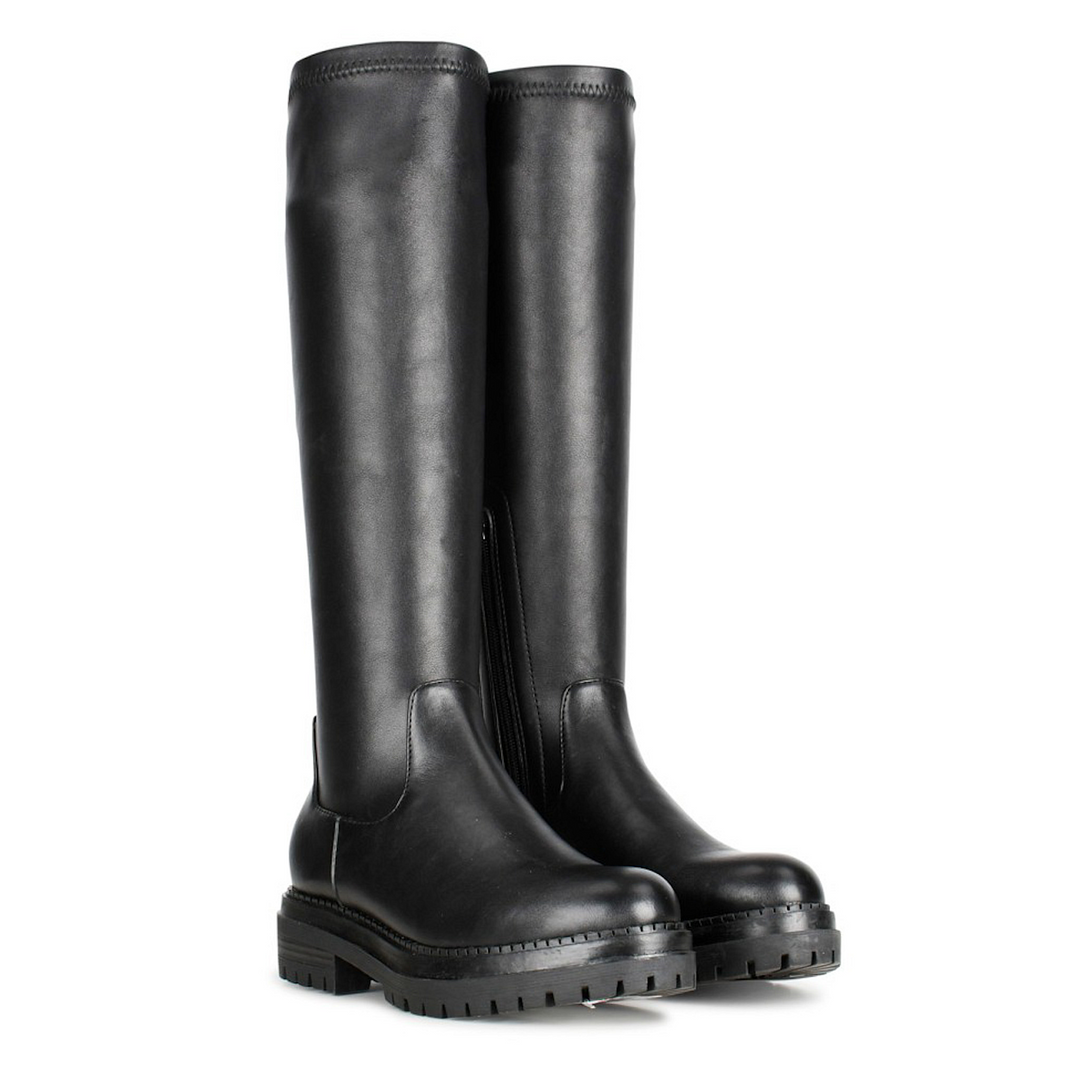 POSH by Poelman Stretch Laarzen Zwart Cybele