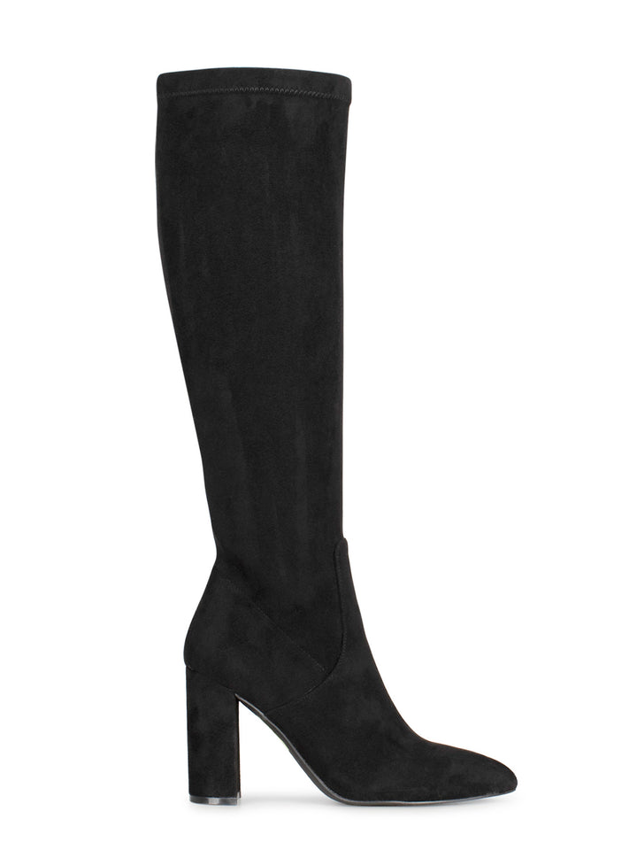 POSH by Poelman Stretch Laarzen Zwart Suedine Lauren