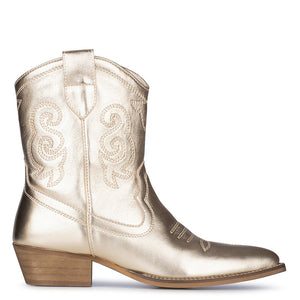 PS Poelman Cowboy Boots Goud Moco