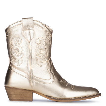 PS Poelman Cowboy Boots Goud Moco