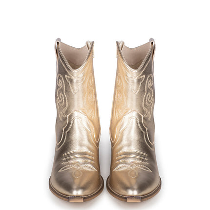 PS Poelman Cowboy Boots Goud Moco